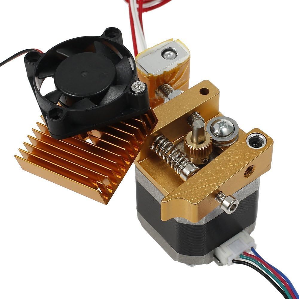 DollaTek 3D Drucker MK8 Extruder Hotend 0.4mm Düse Neueste Upgrade Druckkopf 1.75mm Filament für 3D-