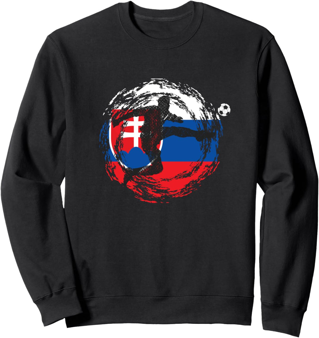 Slowakei Fanartikel Fussball Slovensko futbal Sweatshirt