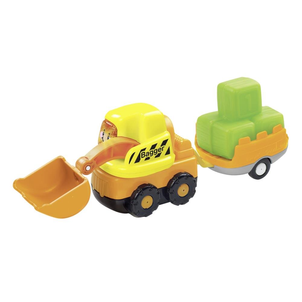 Vtech Baby 80-183904 - TUT TUT Flitzer - Bagger und Anhänger