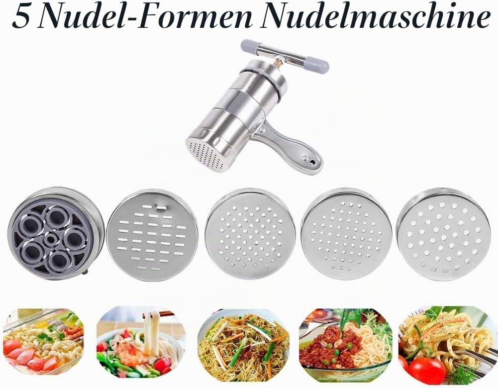 Nudelpresse, einfach zu bedienende Nudelmaschine, Nudelmaschine, für Restaurant Home Kitchen Nudelko