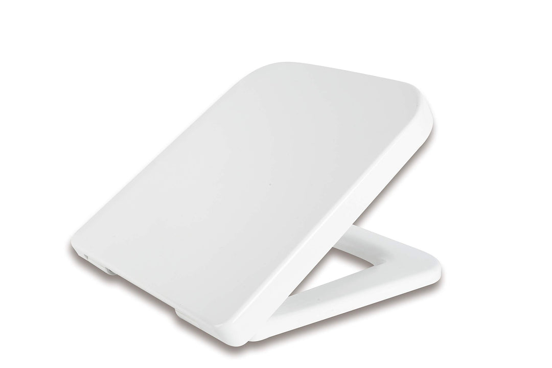Grünblatt Premium WC Sitz Duroplast Toilettendeckel Klobrille Absenkautomatik Toilettensitz abnehmba