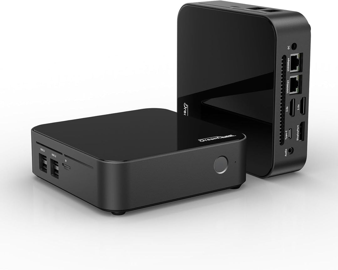 DreamQuest Mini PC Barebone Intel N95 der 12. Generation (bis zu 3,4 GHz), Micro Desktop Computer oh