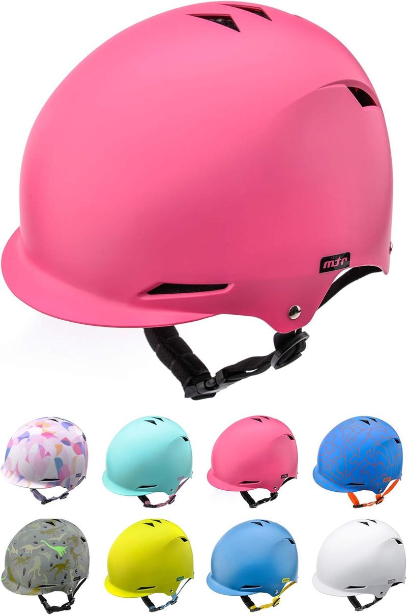 meteor® Kinder BMX Helmet Scooter Kinderfahrradhelm Sicherer Fahrradhelm Kinder inliner Helm Roller-