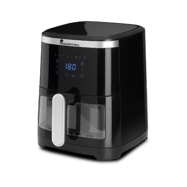 MasterPRO ROCKET 420 - Heissluftfritteuse 1300W 4.2L - 8 Programme - LED Touch Control - Antihaftbes