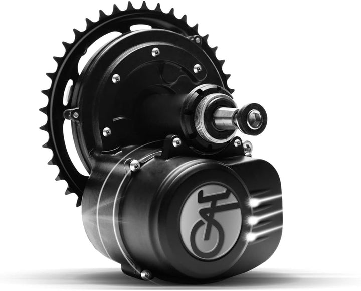 Enerpower Tongsheng TSDZ2B 48V 250W Mittelmotor Freilauf (Edition 2020) mit Zubehör und Display Disp