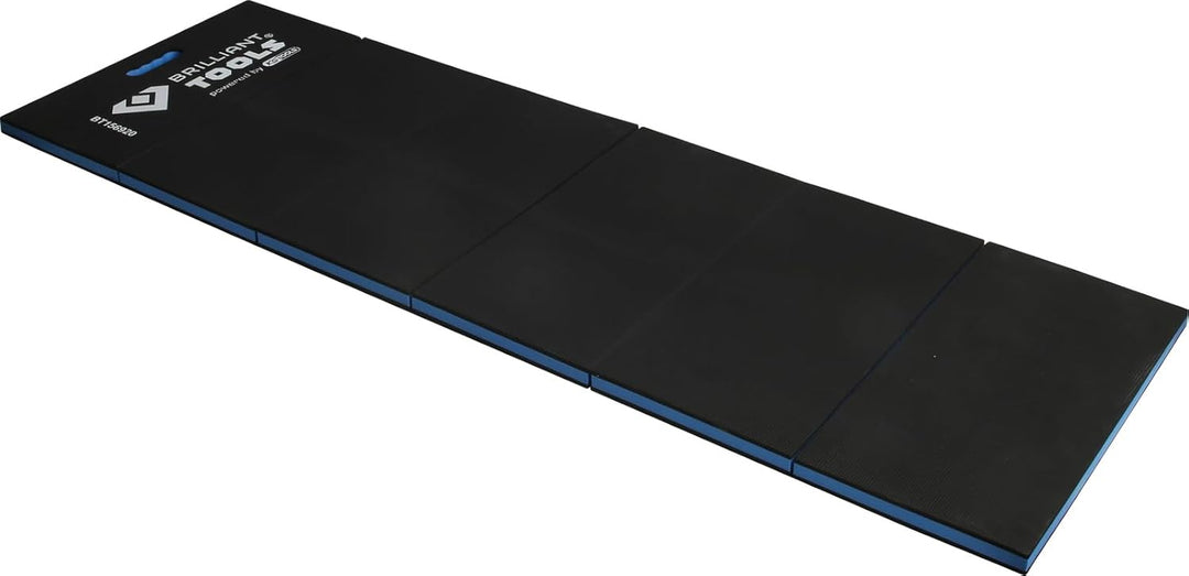 KS TOOLS Faltbare Mechaniker-Schutzmatte, 1200 x 400 x 23 mm