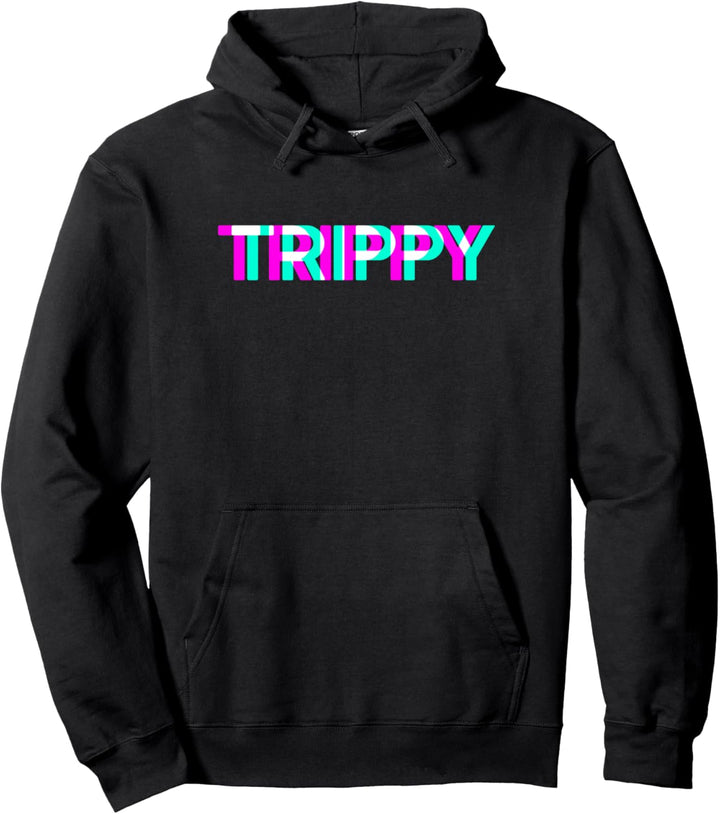 Trippy Psytrance Goa Raver RAVE Techno Pullover Hoodie