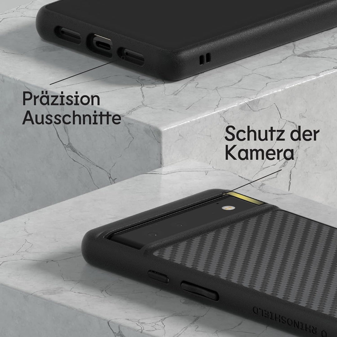 RhinoShield Case kompatibel mit [Google Pixel 6] | SolidSuit - Stossdämpfende & schlanke Schutzhülle