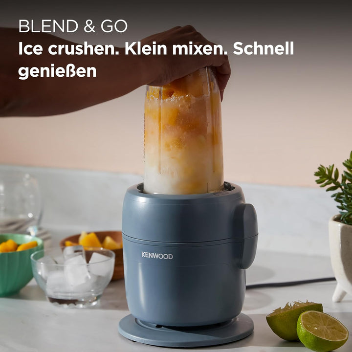 Kenwood MultiPro Compact – Kompakte Küchenmaschine mit Express Serve, Edelstahlmesser, Schneid- und