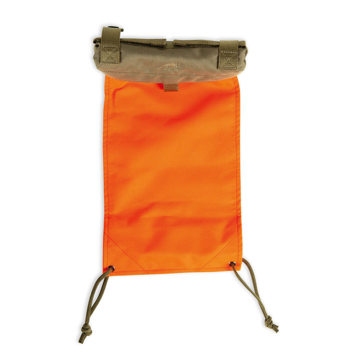Tasmanian Tiger TT Tac Marker System Tasche mit ausrollbarer Stoff-Flagge in Warn-Orange Coyote Brow
