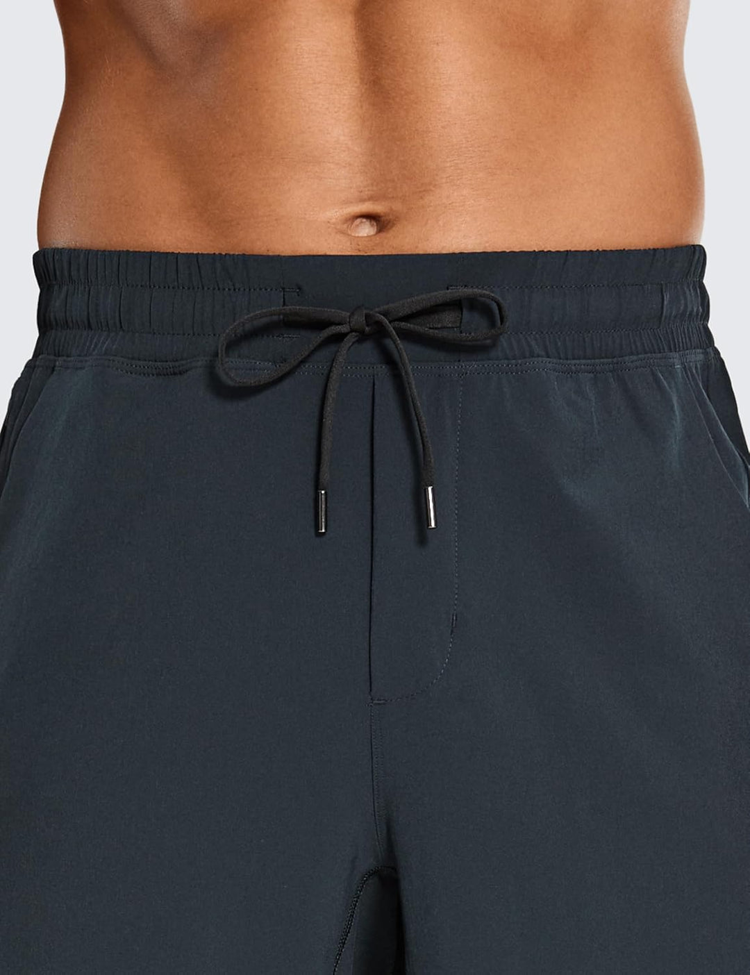 CRZ YOGA Herren Sports Shorts Schnelltrocknend Fitness Kurz Hose Laufshorts mit Taschen - 18/23cm 23