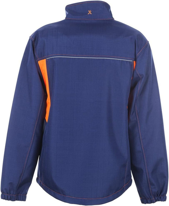 Planam Grösse S Unisex Basalt Neon Softshelljacke marine orange Modell 6291 Marine/Orange S, Marine/