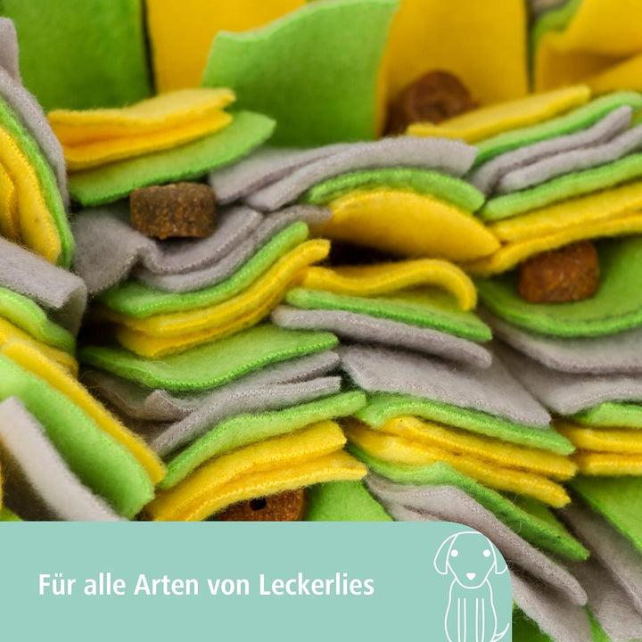 Kerbl Schnüffelteppich Hund - Schnüffel-Matte für Hunde - Interaktives Hunde-Spielzeug - 70 x 50