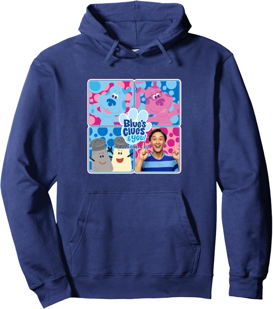 Blue's Clues & You Character Box Up Pullover Hoodie