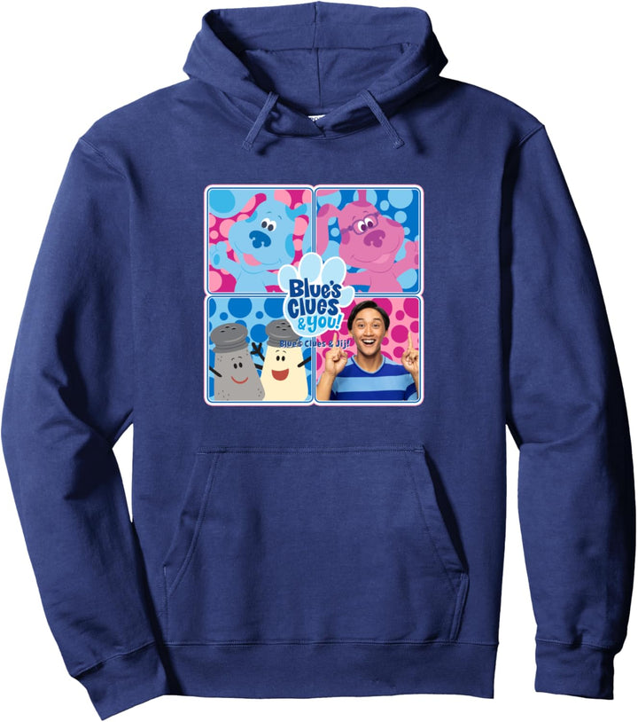 Blue's Clues & You Character Box Up Pullover Hoodie