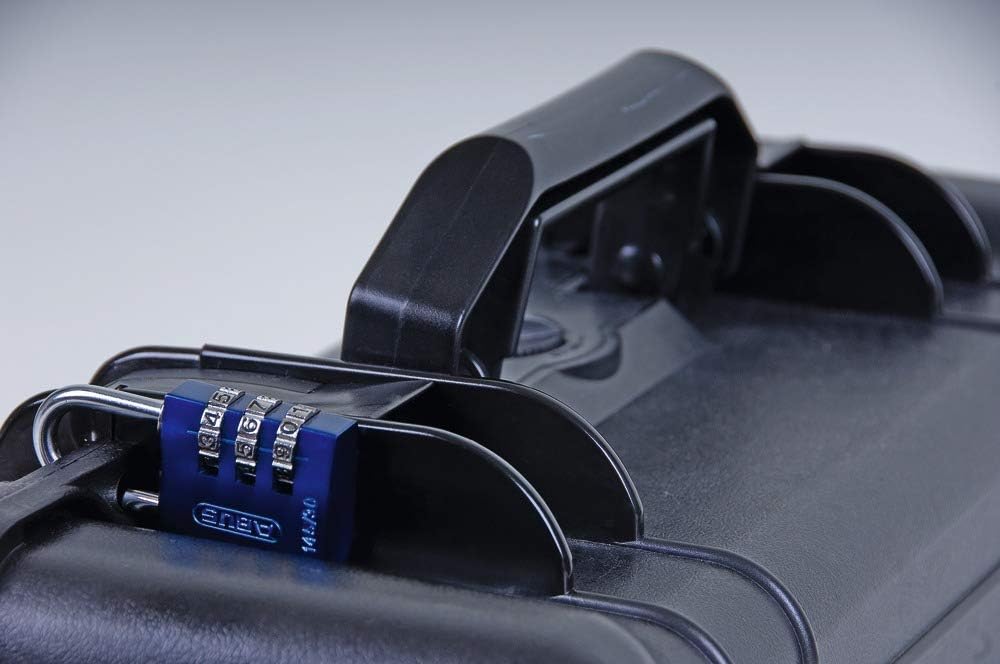 ABUS Hangslot Code 145/20 Schwarz (Packung mit 2) 20mm (Packung mit 2), 20mm (Packung mit 2)
