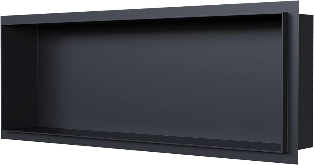 BERNSTEIN® Wandnische aus Edelstahl NT206010X randlos -20 x 60 x 10 cm Einbauregal, befliesbare Wand