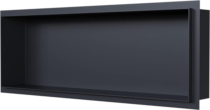 BERNSTEIN® Wandnische aus Edelstahl NT206010X randlos -20 x 60 x 10 cm Einbauregal, befliesbare Wand