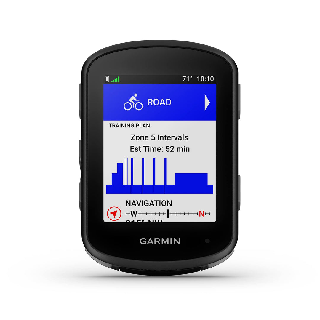 Garmin Edge 540, kompakter GPS-Fahrradcomputer mit Tastensteuerung, gezieltem adaptivem Coaching, fo