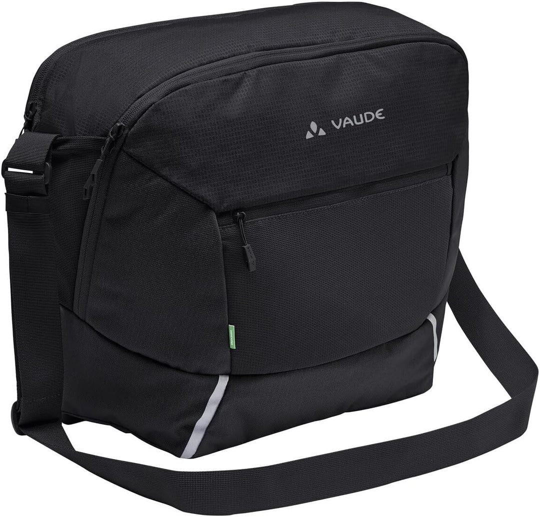 VAUDE Cycle Messenger L - Messengertasche zum Radfahren mit 20 Liter Volumen - inkl. Regenhülle und