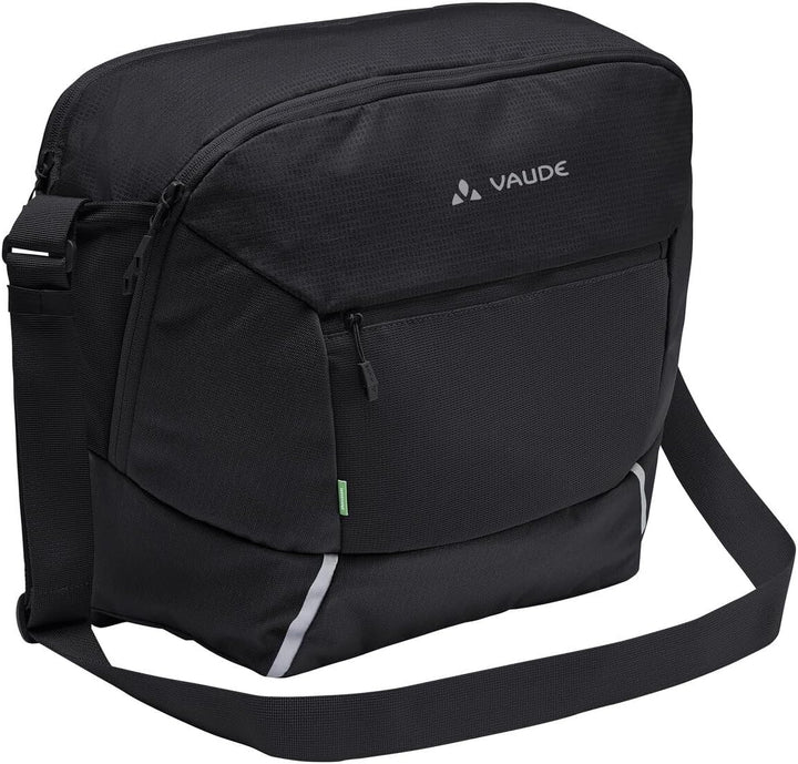VAUDE Cycle Messenger L - Messengertasche zum Radfahren mit 20 Liter Volumen - inkl. Regenhülle und