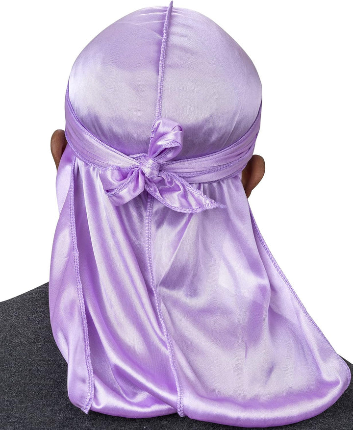 Veeta Damen Silky Durag Durag Einheitsgrösse Lavendel, Einheitsgrösse Lavendel