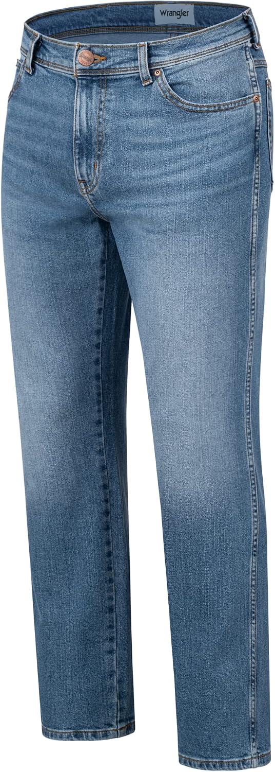 Wrangler Herren Jeans Texas 31W / 32L Glaston Blue, 31W / 32L Glaston Blue