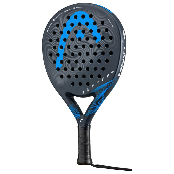 HEAD Zephyr Pro 2023 Padelschläger, schwarz/blau