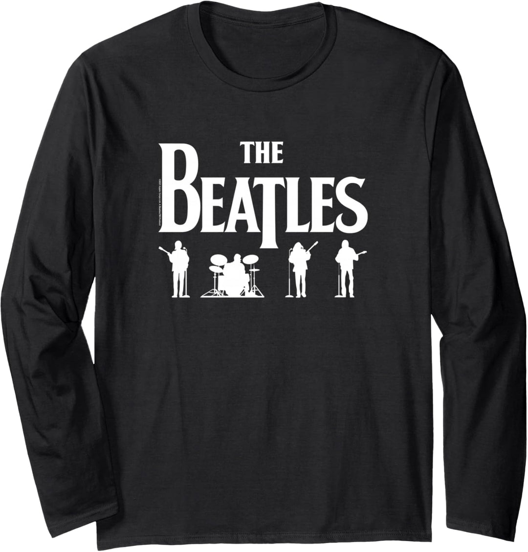 The Beatles Let It Be Light Silhouetten Langarmshirt
