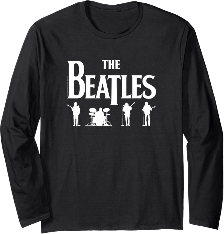 The Beatles Let It Be Light Silhouetten Langarmshirt