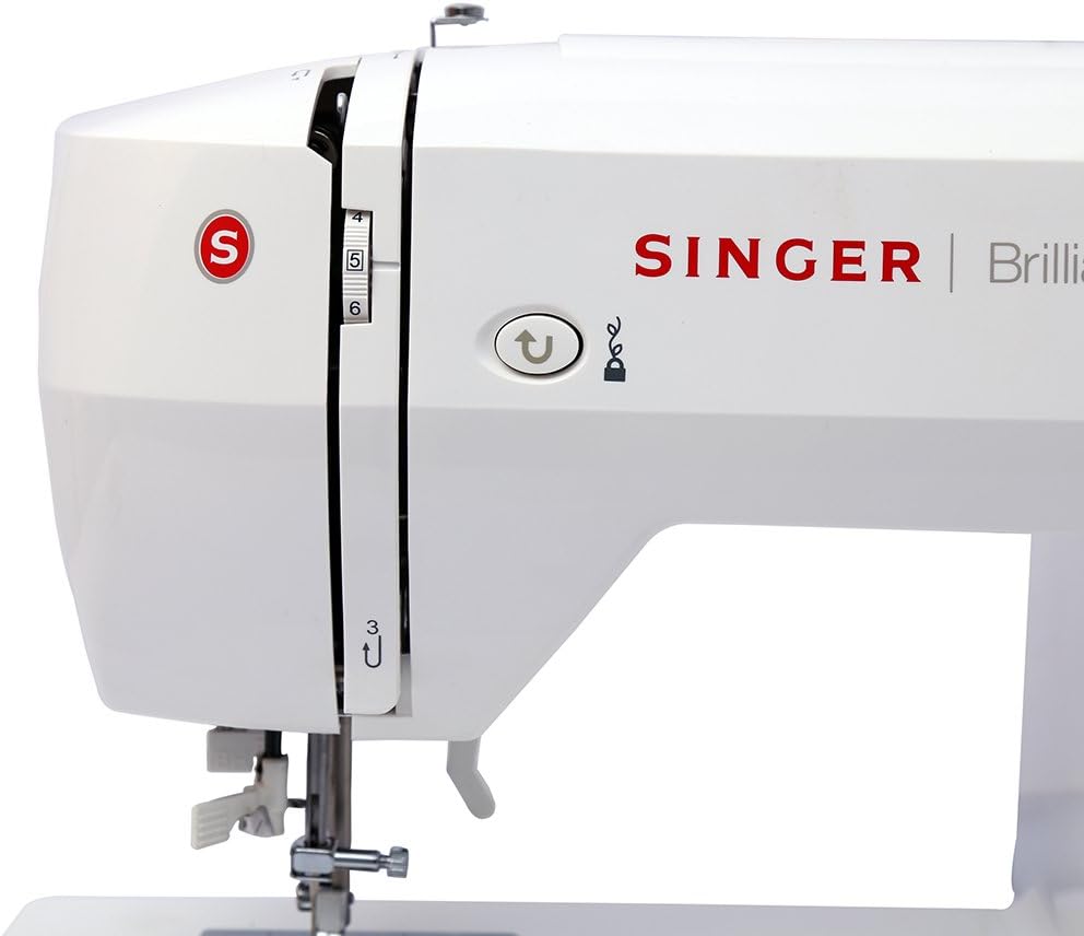 SINGER Freiarm-Nähmaschine Brilliance 6180 inllusive grossen Anschiebetischs
