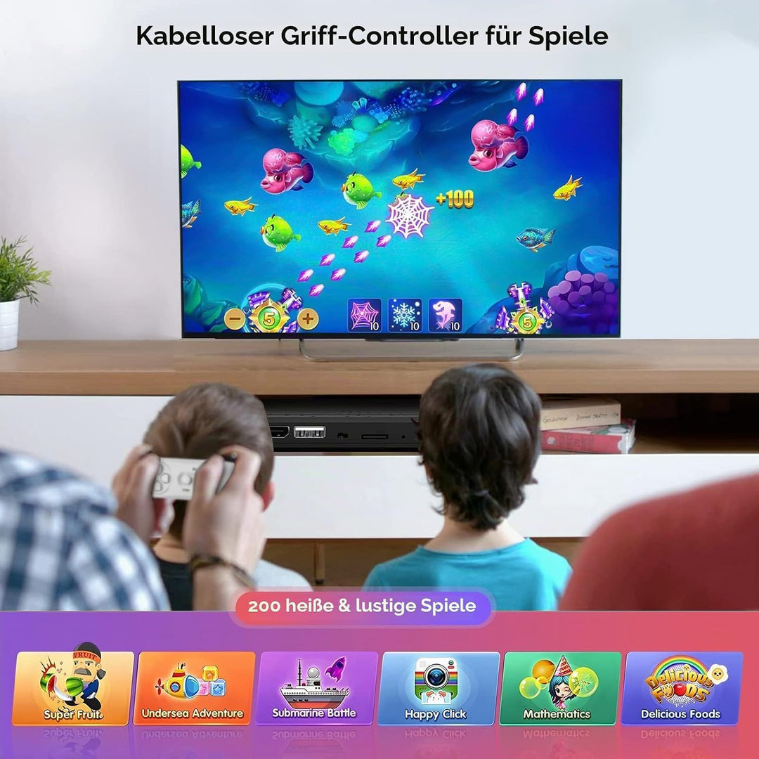 Tanzmatte füR Kinder und Erwachsene – 2026 Musikmatte mit 200 Spielen und 100 Songs; Rutschfeste Kab