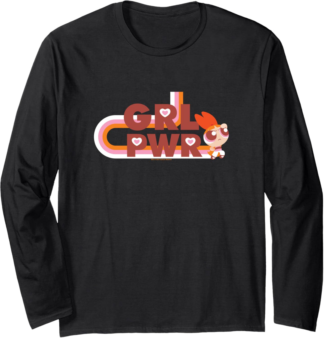Powerpuff Girls GRL PWR Blossom Langarmshirt