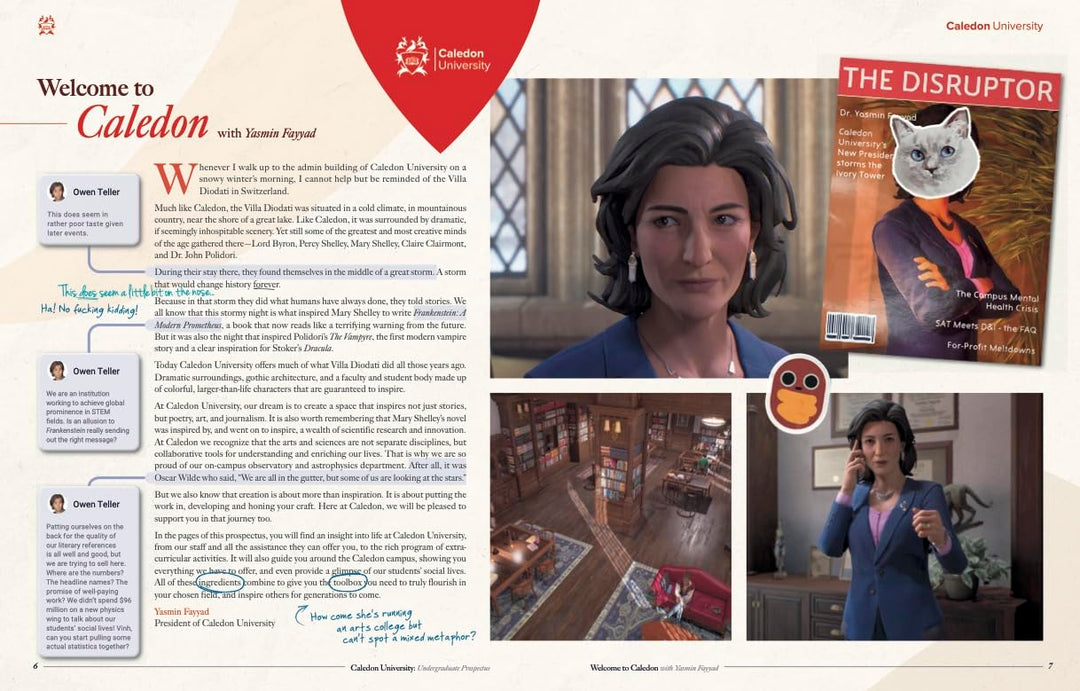 Life Is Strange: Welcome to Caledon University, Gebundenes Buch