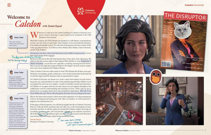 Life Is Strange: Welcome to Caledon University, Gebundenes Buch