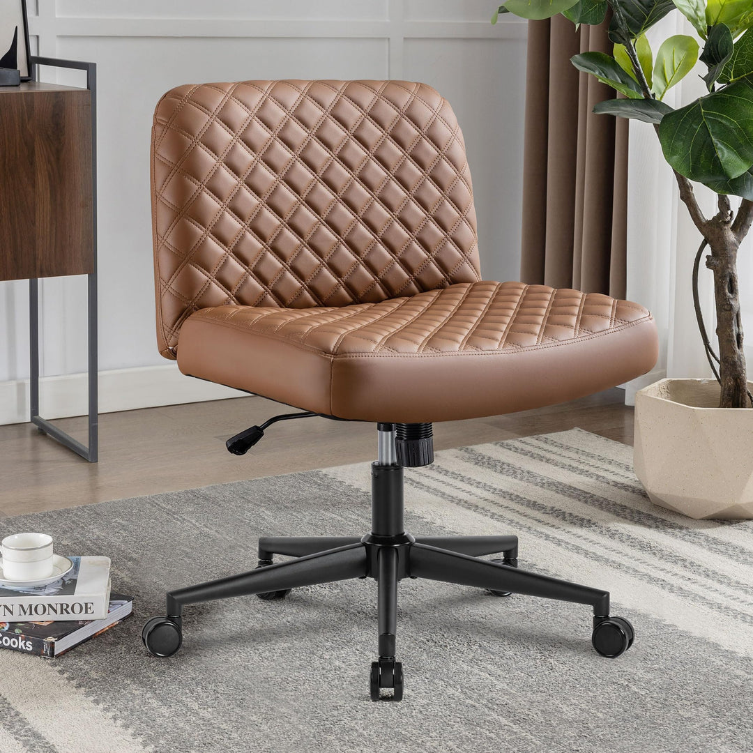 Bosmiller Bürostuhl Ohne Armlehnen Höhenverstellbar Schreibtischstuhl Armless Office Chair Schminkti