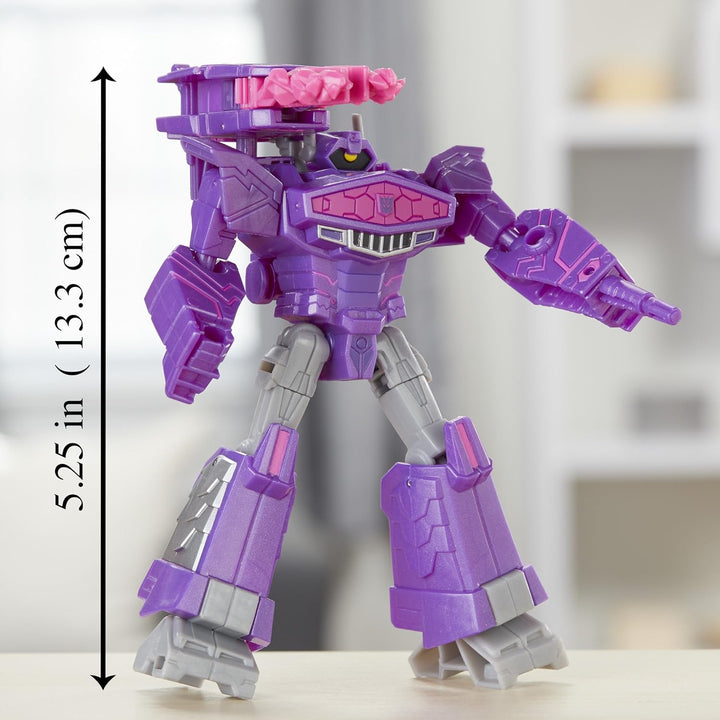 Transformers Cyberverse Shockwave Decepticon Wave Cannon Warrior Class Action Figure