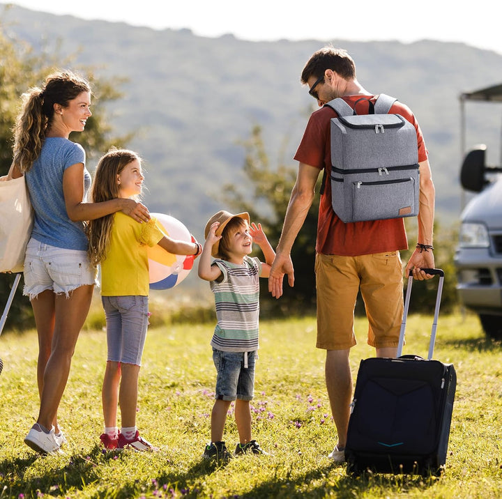Lifewit Kühlrucksack Thermo Rucksack Kühltasche Isolierte Cooler Bag Weich Doppeldecker für Picknick