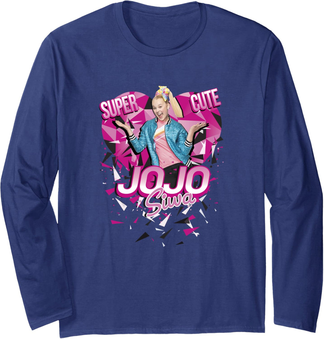 JoJo Siwa Triangle Super Cute Langarmshirt