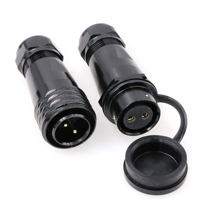 Eonvic WEIPU SA20 2-Pin Male and Female Plug Waterproof Connector Bluetti Power Station Aviation Cir
