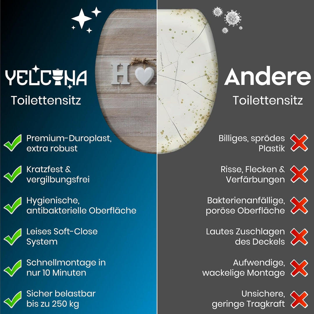 Toilettendeckel Mit Absenkautomatik | WC Sitz Mit Absenkautomatik | Klodeckel Mit Absenkautomatik |