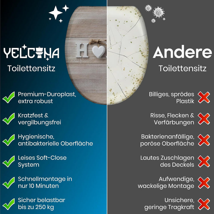 Toilettendeckel Mit Absenkautomatik | WC Sitz Mit Absenkautomatik | Klodeckel Mit Absenkautomatik |