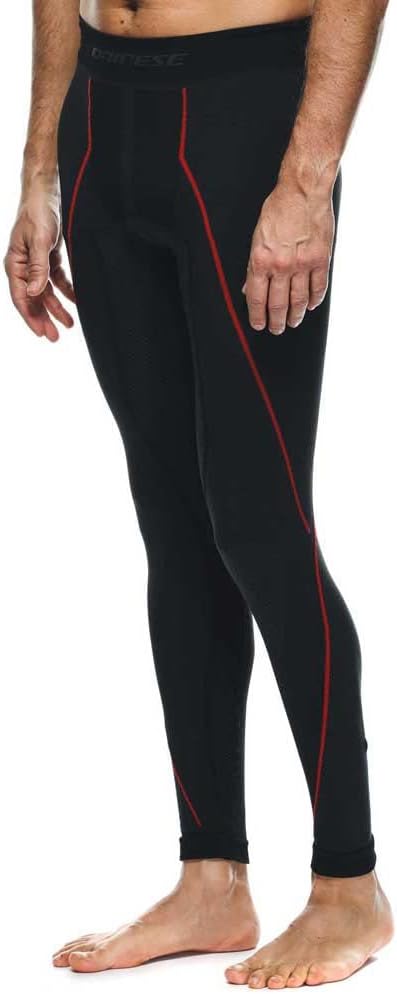 Dainese Herren Thermo Pants Baselayer-Hose M Schwarz/Rot, M Schwarz/Rot
