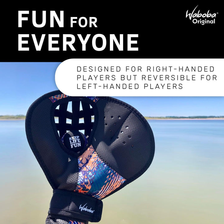 Waboba Water Pro Catch Glove &amp; Pro Water-Bouncing Ball Set – Fanghandschuh im Baseball Stil für Schw