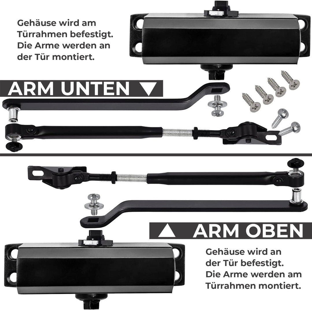 Türschliesser Torschliesser Tür Tor SELBSTSCHLIEssER MAXI 60-80 KG