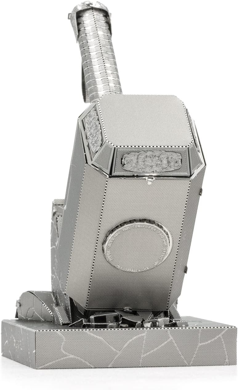 Metal Earth Fascinations MMS320 Metallbausätze - Marvel AvengersThors Hammer Mjolnir, lasergeschnitt