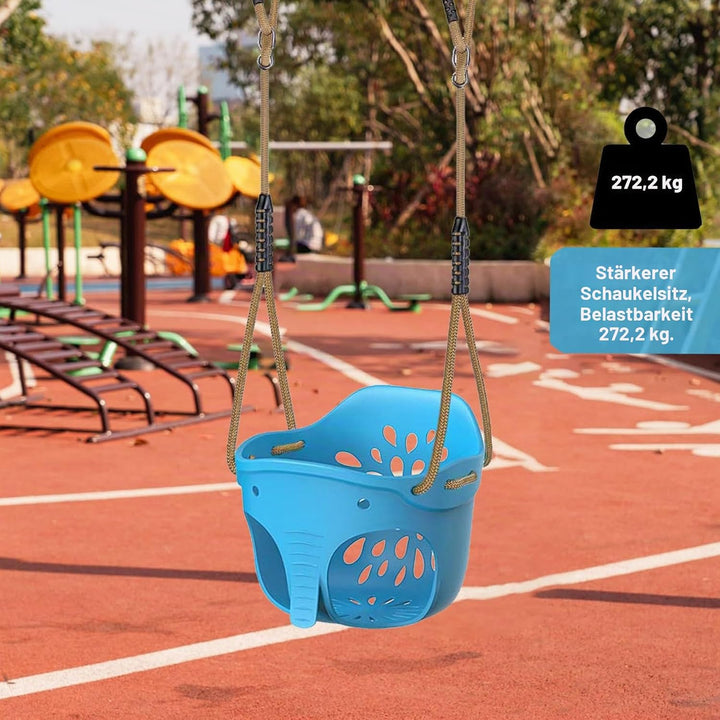 BeneLabel Schaukel Kinder, Indoor Outdoor Babyschaukel Weichen Gummi Schaukelsitz Spielplatz Gartens