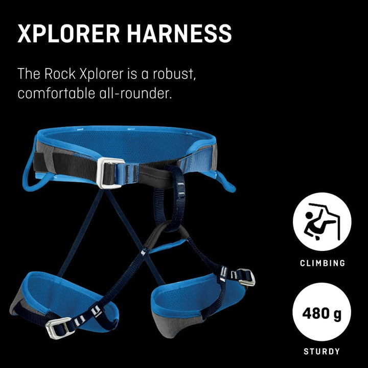Salewa Xplorer Harness Klettergurt L-XL CARBON, L-XL CARBON