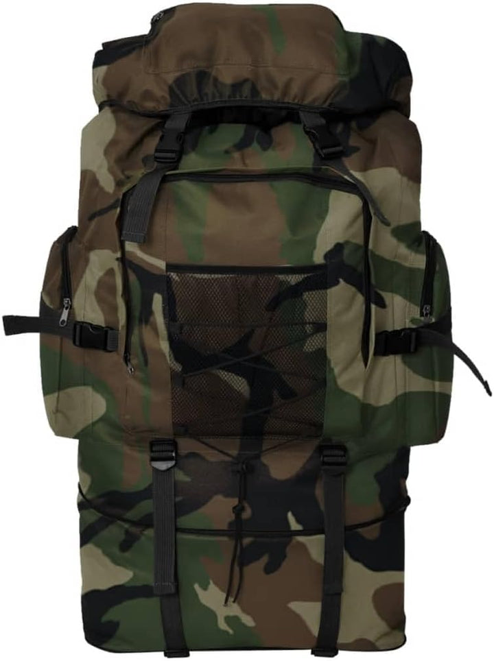 vidaXL BW Bundeswehr Gebirgsrucksack 40L Army Armeerucksack mehrere Auswahl, 100 l