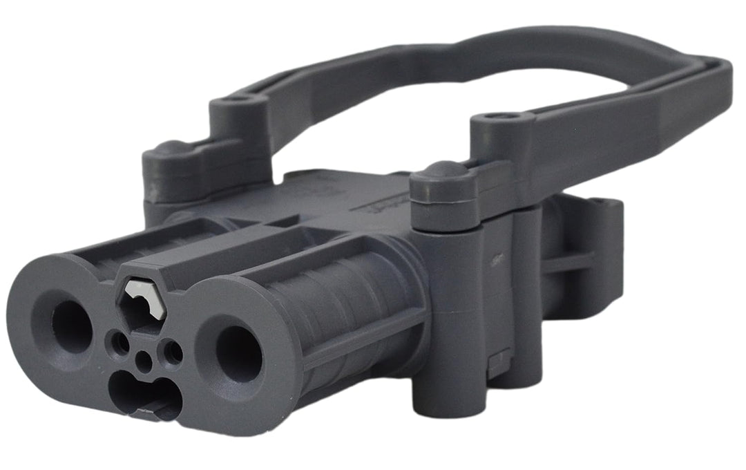 Intratec Batterieladestecker Dose mit Handgriff – Batterie-Stecker für Gabelstabler, Kehrmaschinen e